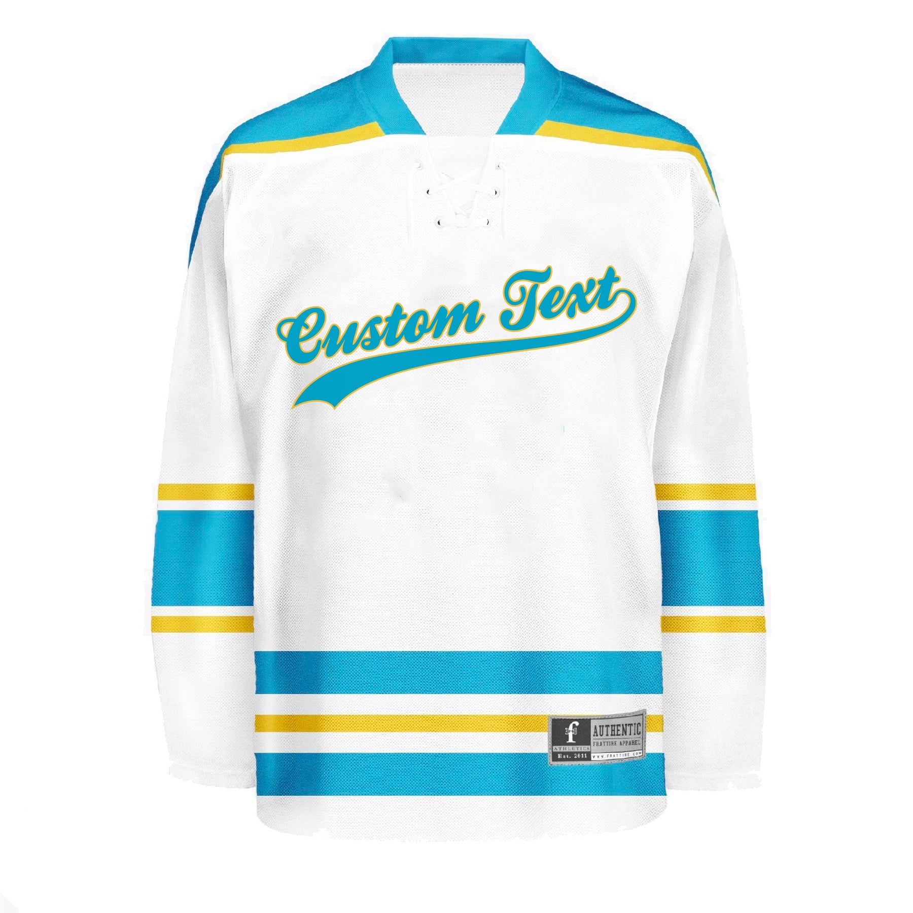 Delta Chi Custom Hockey Jersey | Style 07 Extra Large