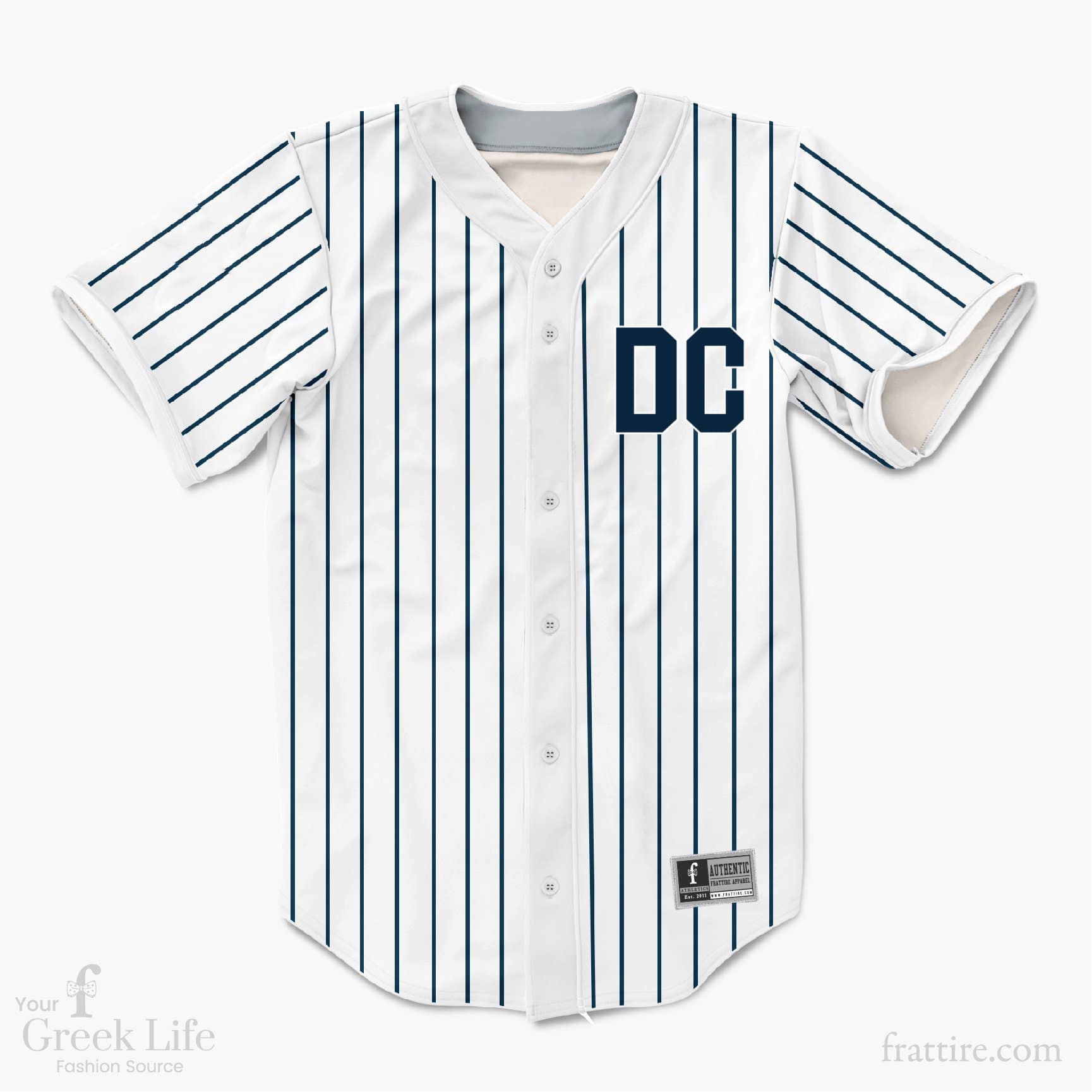 Custom Frattire Baseball Jersey