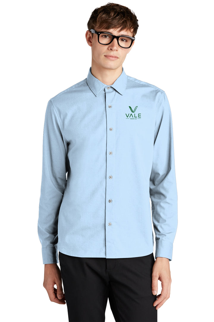 Mercer-Mettle Long Sleeve Stretch Woven Shirt Vale