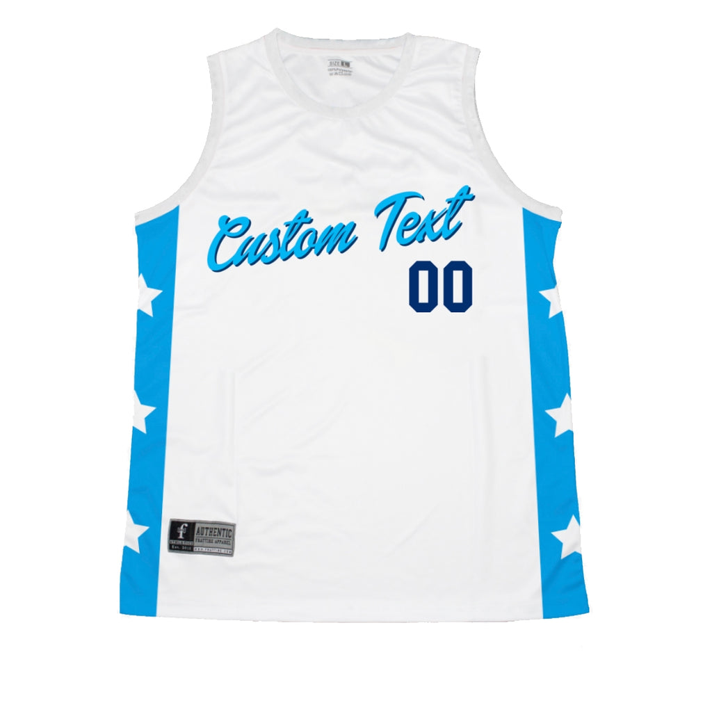 Custom Pink White V-Neck Basketball Jersey