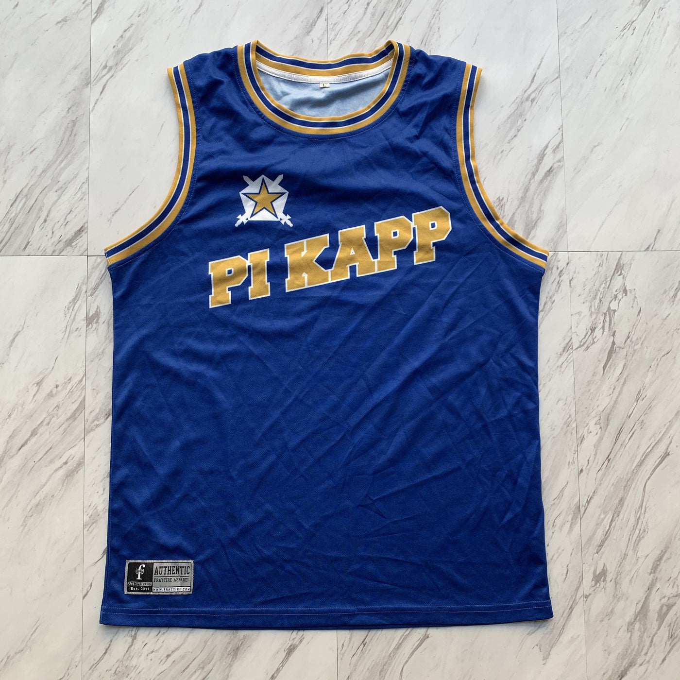 Pi Kappa Phi Custom Basketball Jersey | Style 41 3XL