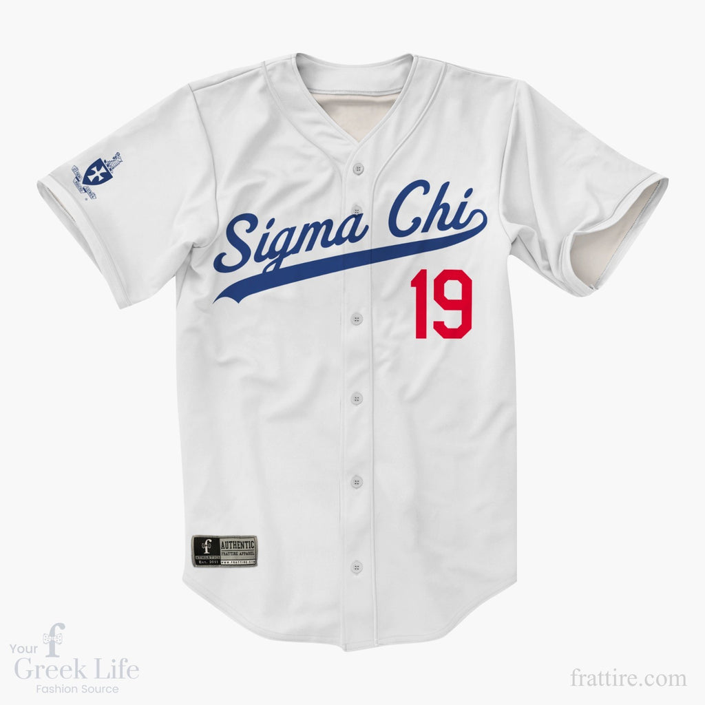 Chi Upsilon Sigma Cussie Baseball Jersey – Greek Divine and More